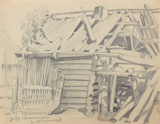 Воинов Всеволод Владимирович. Деревня Митенская 